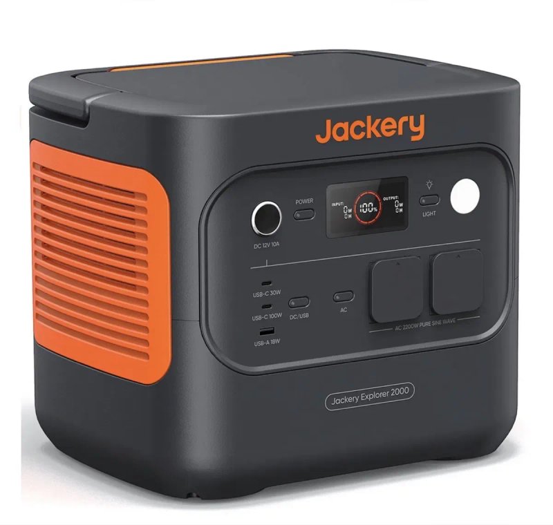 Зарядна станція Jackery Explorer 2000 V2 2200W / 2042Wh — Євророзетки, Гарантія 12 міс. — фото 2