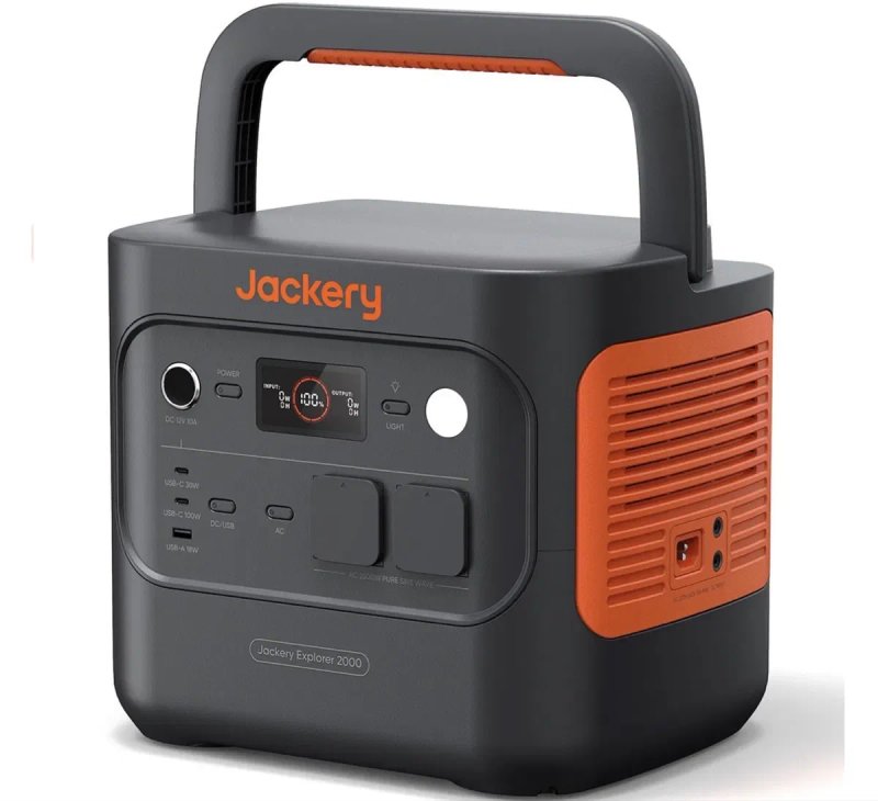 Зарядна станція Jackery Explorer 2000 V2 2200W / 2042Wh — Євророзетки, Гарантія 12 міс. — фото 3