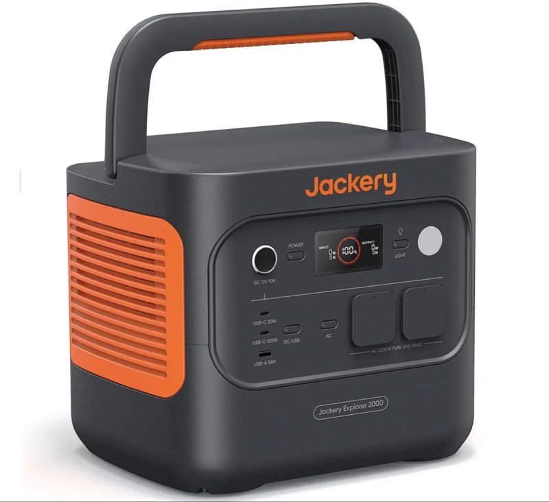 Зарядна станція Jackery Explorer 2000 V2 2200W / 2042Wh — Євророзетки, Гарантія 12 міс. — фото 4