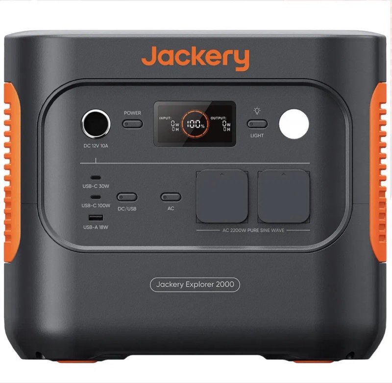 Зарядна станція Jackery Explorer 2000 V2 2200W / 2042Wh — Євророзетки, Гарантія 12 міс. — фото 6