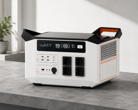 ЗАРЯДНА СТАНЦІЯ myACT AP2200 2200W, Ємність - 2160Вт/год