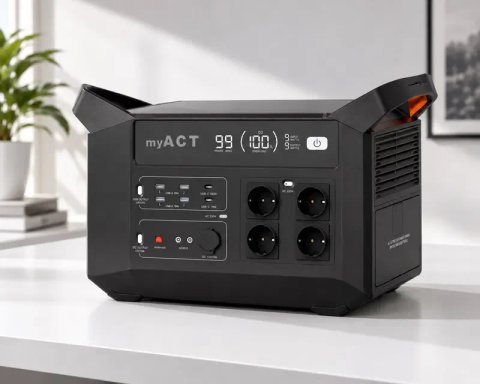 Зарядна станція MYACT AP3000 3000W, Ємність 2880 Вт/год