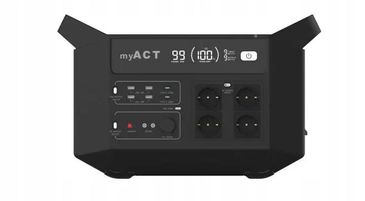 Зарядна станція MYACT AP3000 3000W, Ємність 2880 Вт/год — фото 2