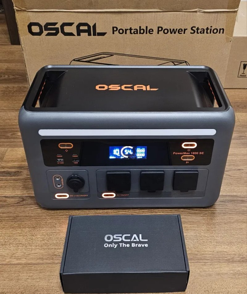 Зарядна станція Oscal Powermax 1800SE / 1800 Вт / 1024 Вт·год / LiFePO4 — фото 2