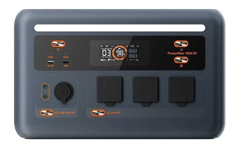 Зарядна станція Oscal Powermax 1800SE / 1800 Вт / 1024 Вт·год / LiFePO4 — фото 3