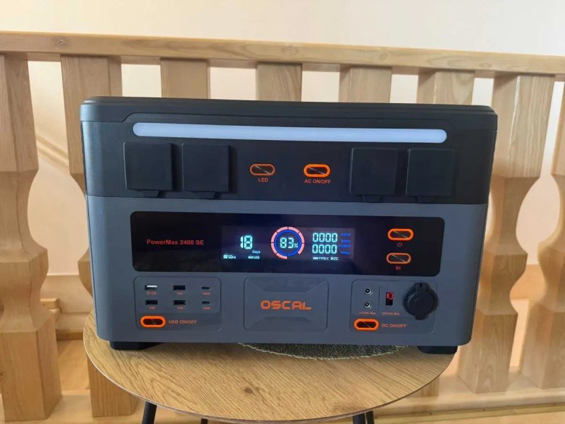 Зарядна станція - OSCAL PowerMax 2400 SE ( видає  до 4800 вт) — фото 5