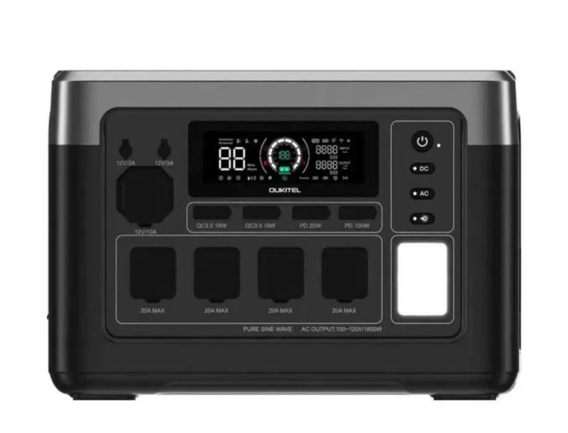 Зарядна станція Oukitel P1000E Plus (LiFePO4), 1800 Вт (1024 Вт·год), нова в наявності — фото 2