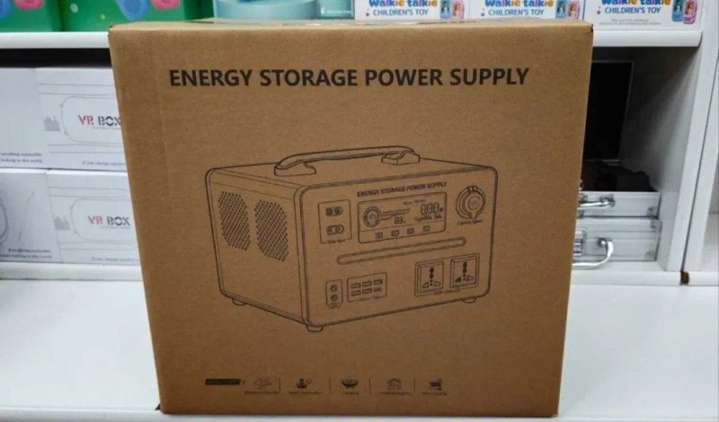 Зарядна станція портативна з портами USB-A и Type-C  потужність 1200W LiFePO4 ємність батареї 1152WH портативная  зарядная станция — фото 5