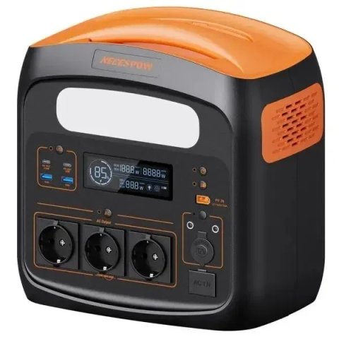Зарядная станция NECESPOW N1200, аккумулятор LiFePO4 емкостью 1102,5 В