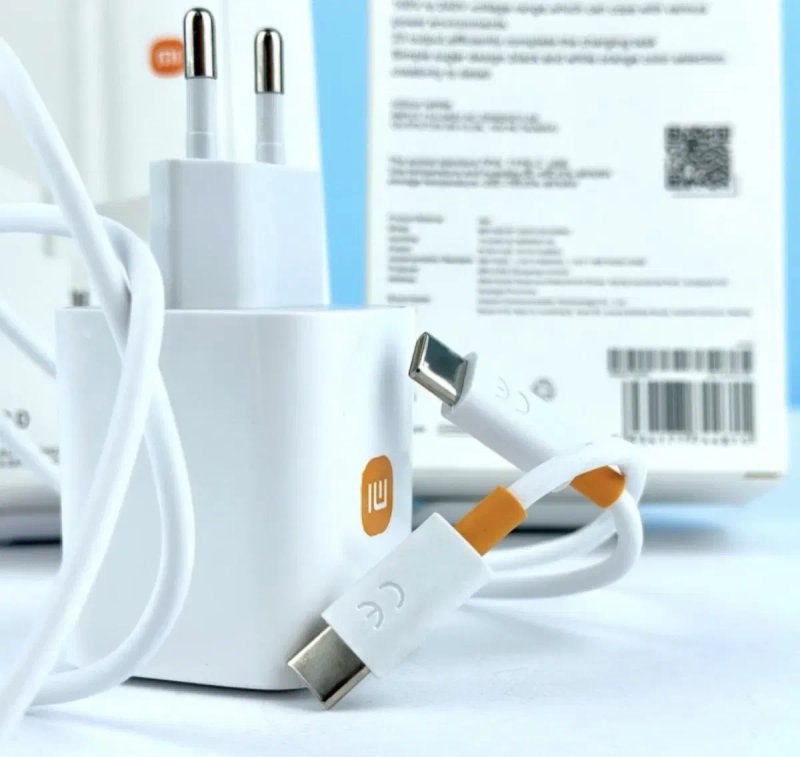 Зарядний блок+ кабель 67w зарядний пристрій Xiaomi GaN PD67W Type-C — фото 4