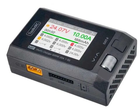 Зарядний пристрій ToolkitRC M8P 600W, 1-8S Lixx, Арт: 44407