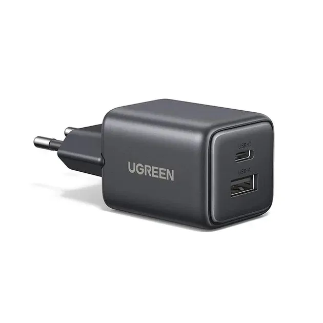 Зарядний пристрій UGREEN 20W 2-Ports GaN Fast Charger — фото 2