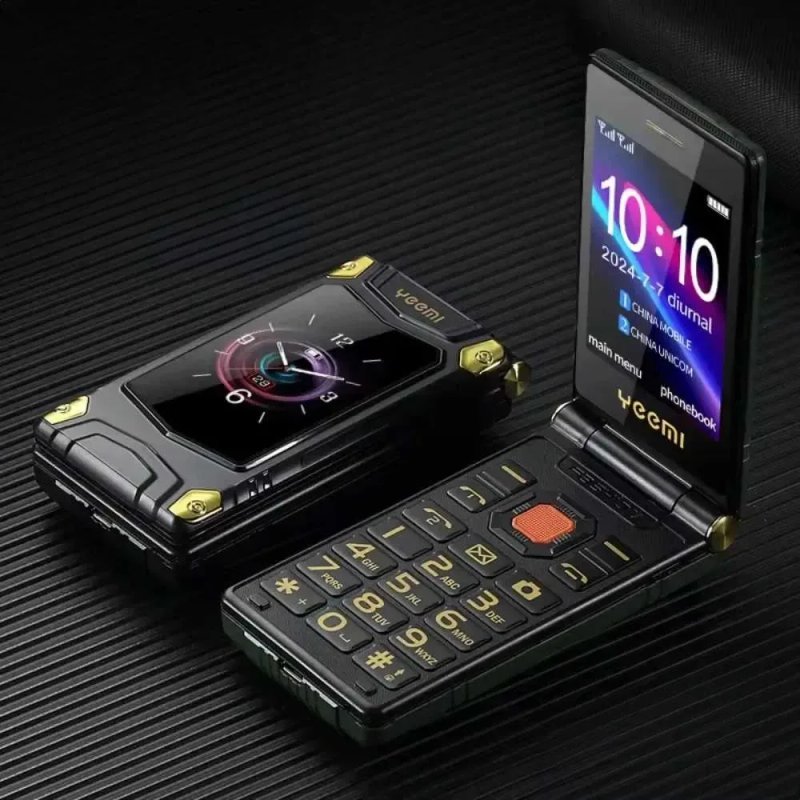 Защищенный телефон раскладушка Land Rover (Yeemi) M7 6800mAh,2 экрана — фото 2
