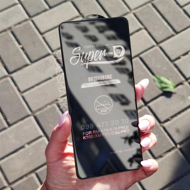 Защитное стекло Xiaomi 14T Poco X6 Pro 5G захисне скло поко X6 5g — фото 3