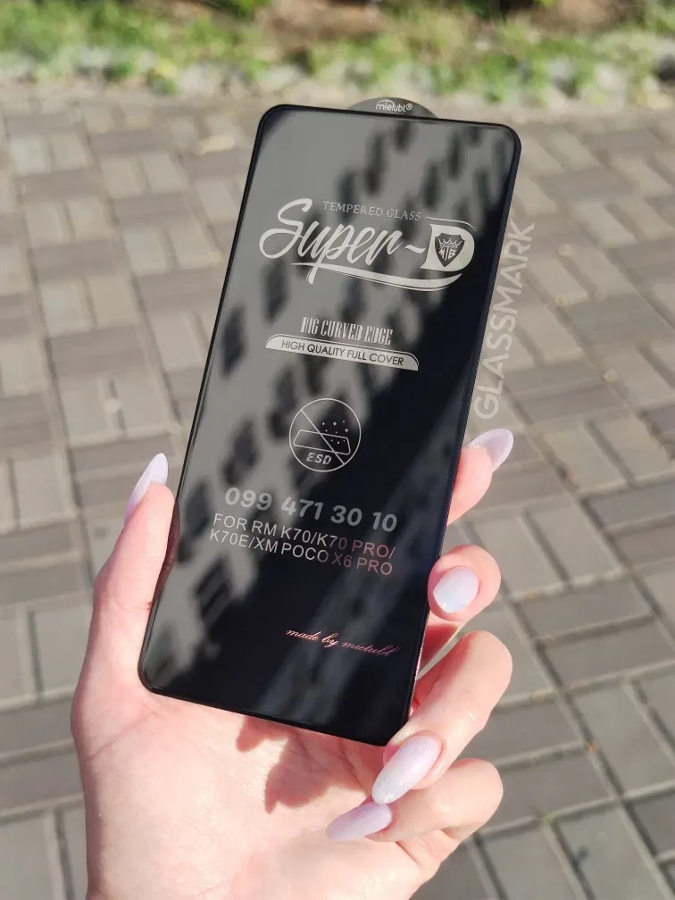 Защитное стекло Xiaomi 14T Poco X6 Pro 5G захисне скло поко X6 5g — фото 5