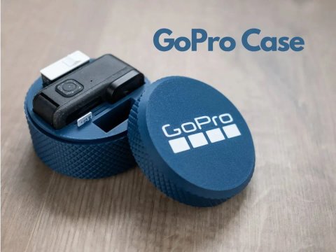 Защитный кейс для GoPro 5/6/7/8/9/10/11/12/13/Max/Mission. и аксессуаров.