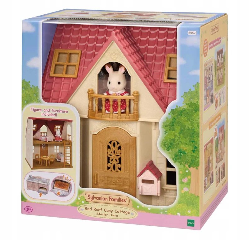 Затишний будиночок шоколадного кролика Sylvanian Families 5567 — фото 6