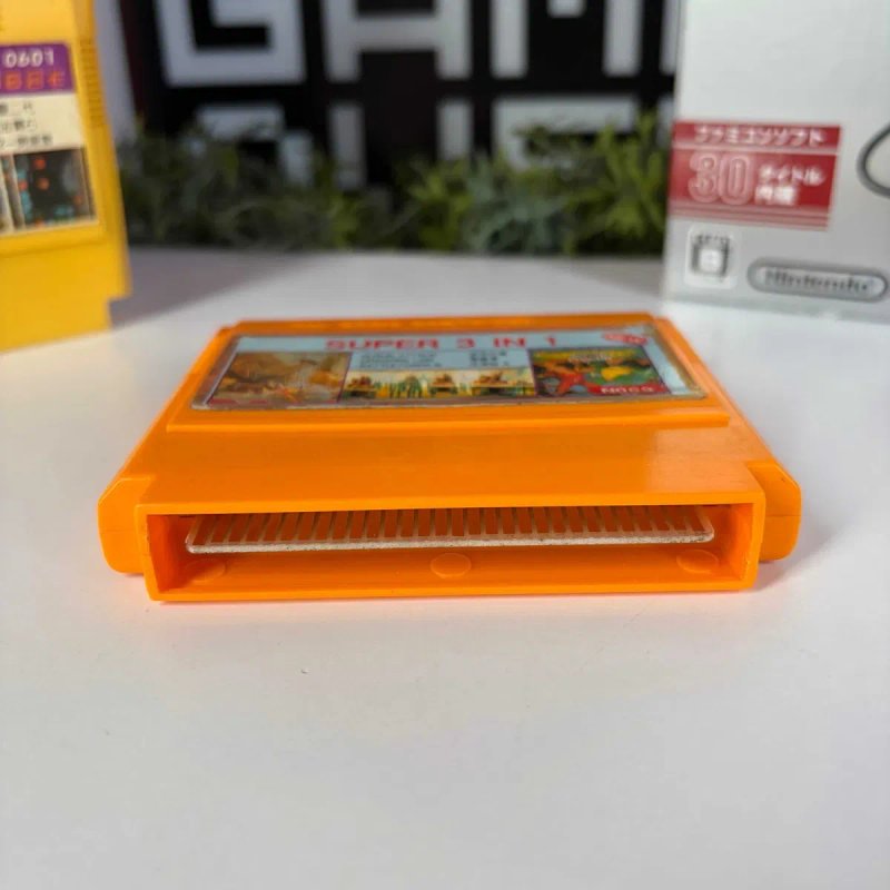 Збірник Ігор Famicom Dendy 3 in 1  Б/У Картридж Денді Rush'n Attack Dragon's Lair Battletoads 1 асортимент збірок картридж батлтоадс — фото 3