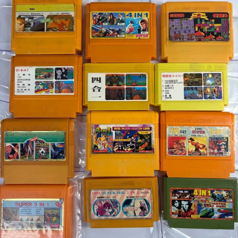Збірник Ігор Famicom Dendy 3 in 1  Б/У Картридж Денді Rush'n Attack Dragon's Lair Battletoads 1 асортимент збірок картридж батлтоадс — фото 5