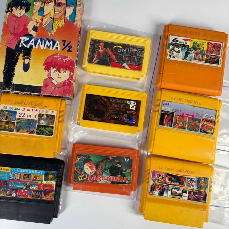 Збірник Ігор Famicom Dendy 3 in 1  Б/У Картридж Денді Rush'n Attack Dragon's Lair Battletoads 1 асортимент збірок картридж батлтоадс — фото 6