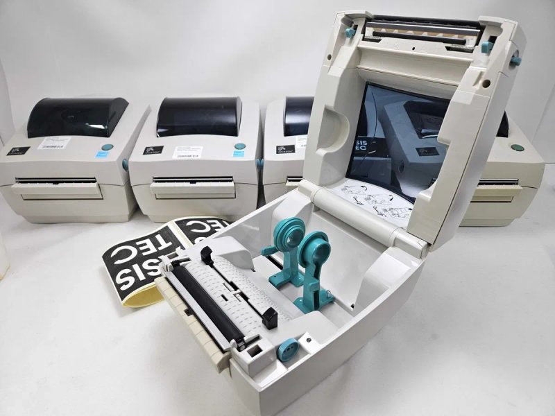 Zebra GC420D термопринтер етикеток, наклейок, ттн, 101мм USB — фото 3