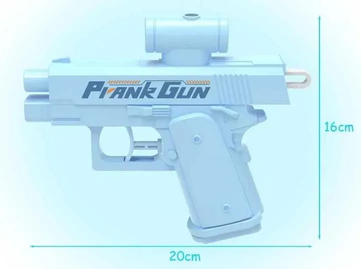 Жартівливий водяний пістолет двосторонній бластер Prank Gun для розіграшів — фото 7