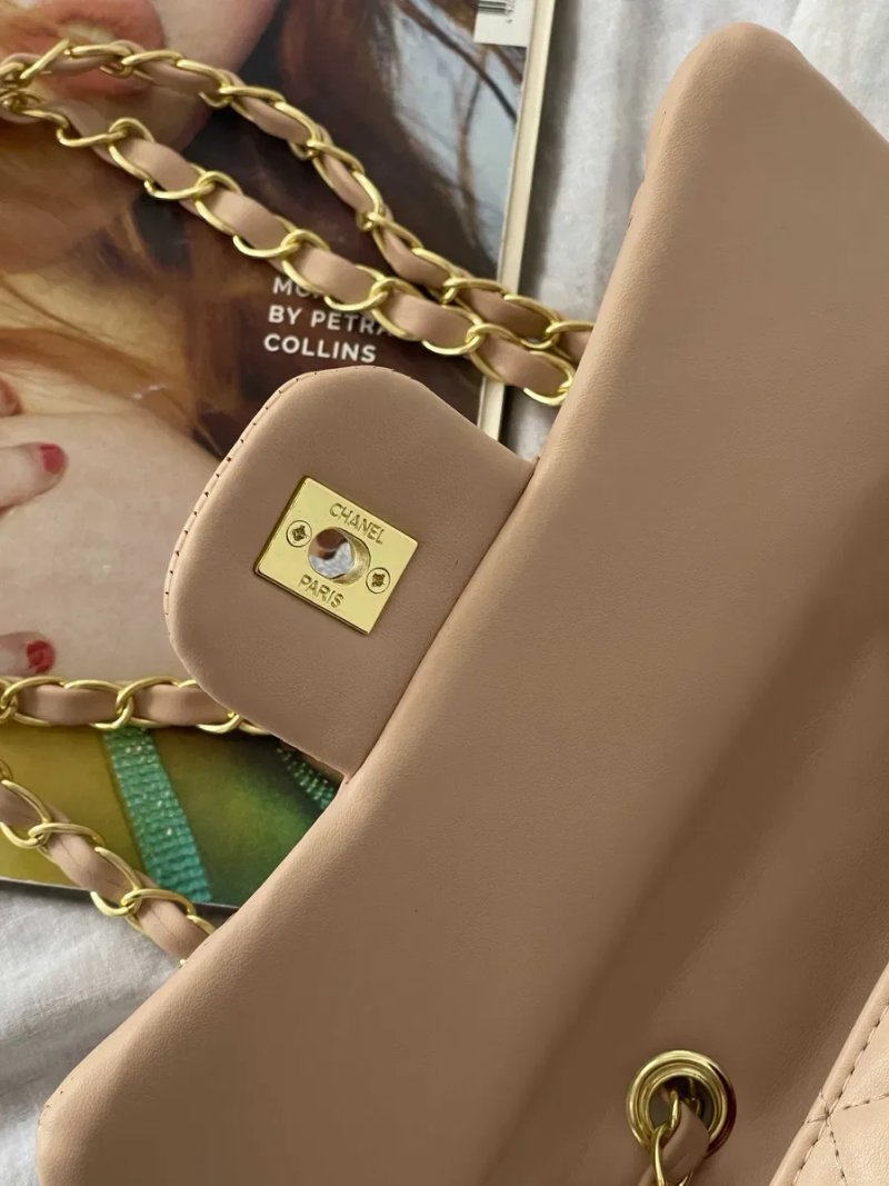 Женская сумка Chanel классическая через плече черная Шанель — фото 7