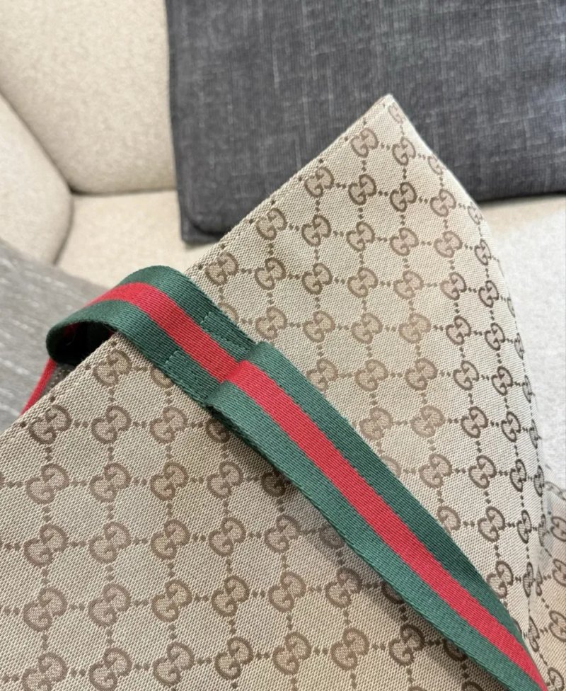 Женская текстильная сумка Gucci Giglio Shoper — фото 4