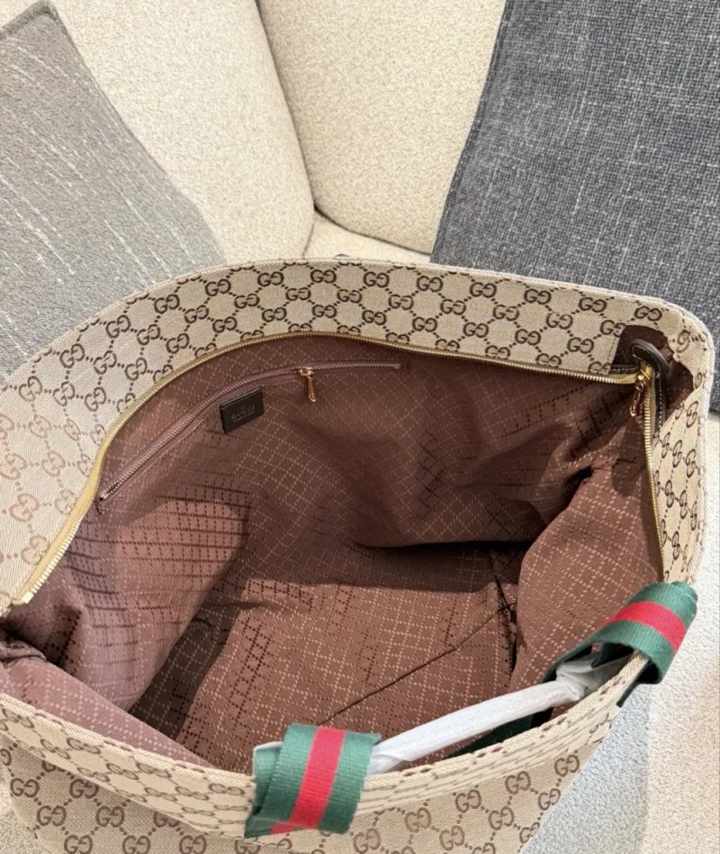 Женская текстильная сумка Gucci Giglio Shoper — фото 6