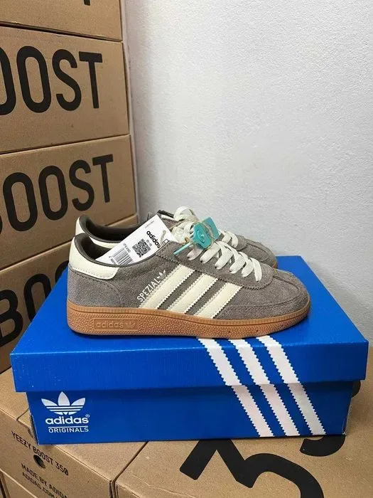 Женские кеды Adidas spezial HandBall brown  / Адидас Спешл коричневые 36 37 38 39 40 — фото 2
