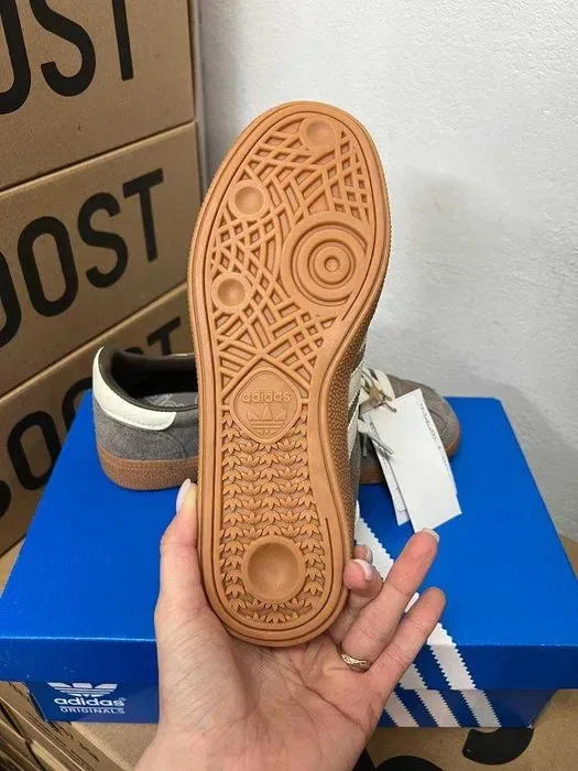 Женские кеды Adidas spezial HandBall brown  / Адидас Спешл коричневые 36 37 38 39 40 — фото 5