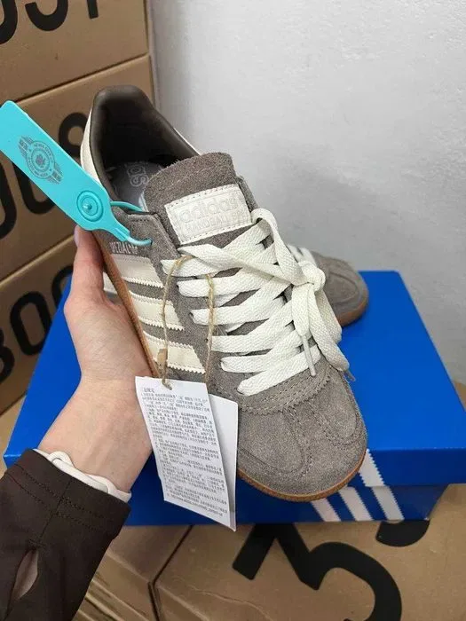 Женские кеды Adidas spezial HandBall brown  / Адидас Спешл коричневые 36 37 38 39 40 — фото 8