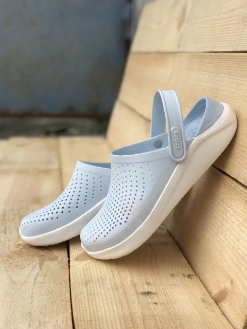 Женские Кроксы Лайт Райд голубі Crocs Lite Ride для чоловіків