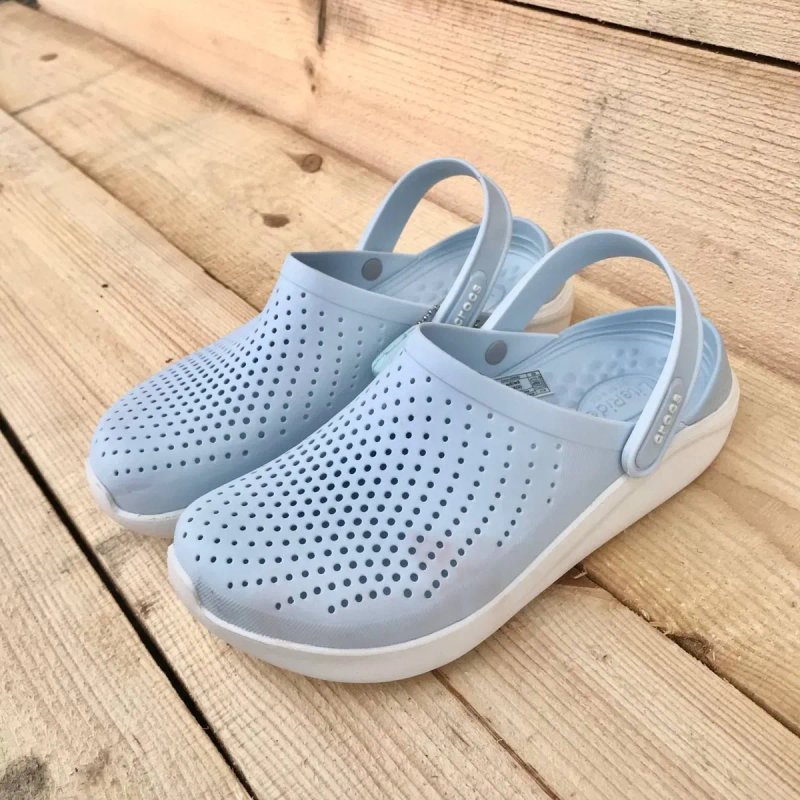 Женские Кроксы Лайт Райд голубі Crocs Lite Ride для чоловіків — фото 4