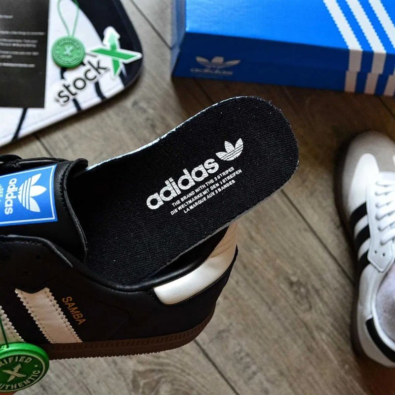 Женские кроссовки Adidas Samba OG 'Black\White\Gum' 36-40 — фото 7