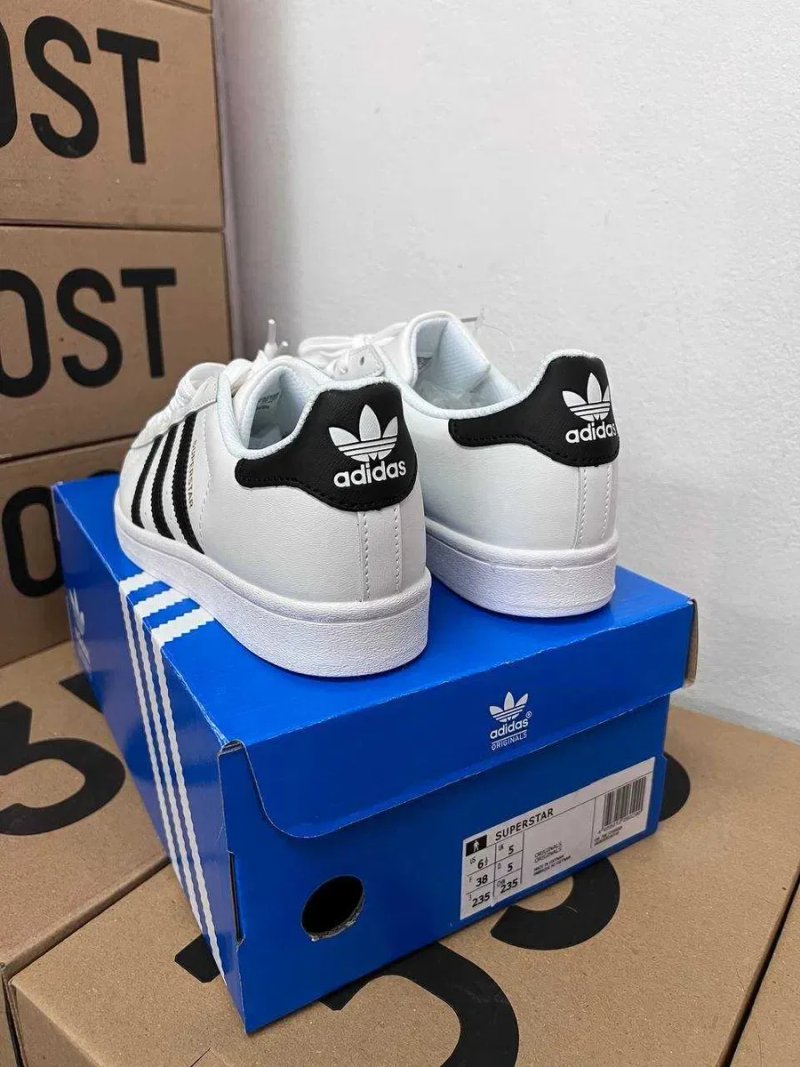 Женские кроссовки Adidas Superstar "White" Размеры 36-41 — фото 3