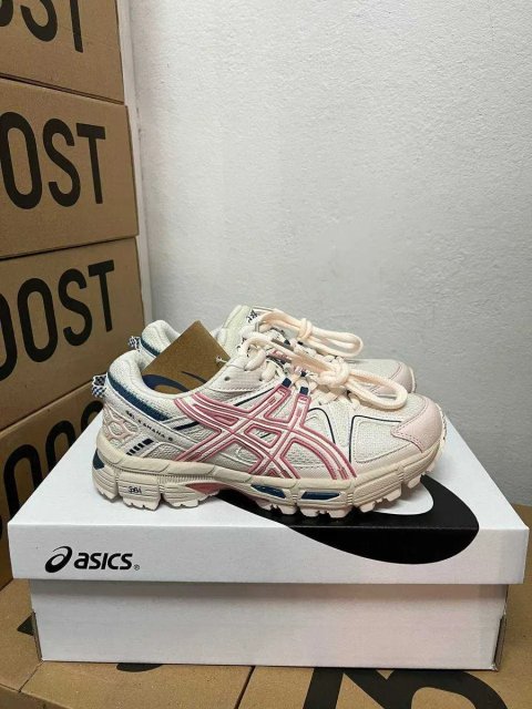 Женские кроссовки Asics Gel-Kahana 8 White Pink / Асикс Гель Кахана 8 белые розовый 36 37 38 39 40 41