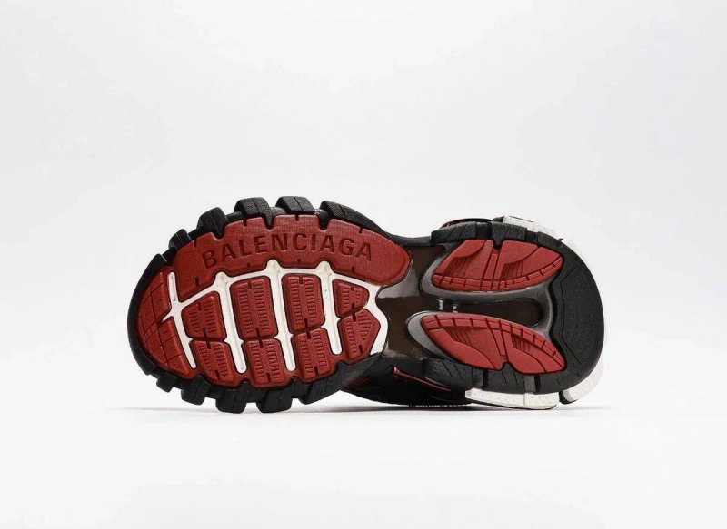 Женские кроссовки Balenciaga Track 2 Black Red. 36-40 — фото 5