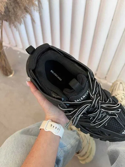 Женские кроссовки Balenciaga Track Black Luxe. Размеры 36-41 — фото 4