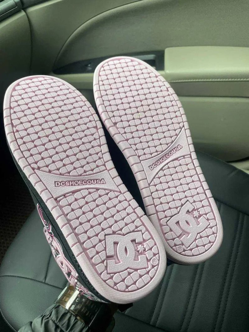 Женские кроссовки DC Shoes Court Graffik "Black/Pink" Размеры 36-41 — фото 8