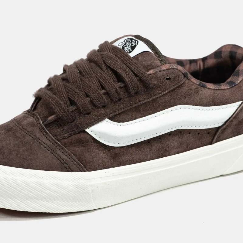 Женские кроссовки , кеды Vans KNU Skool Brown. Размеры 36-40 — фото 3