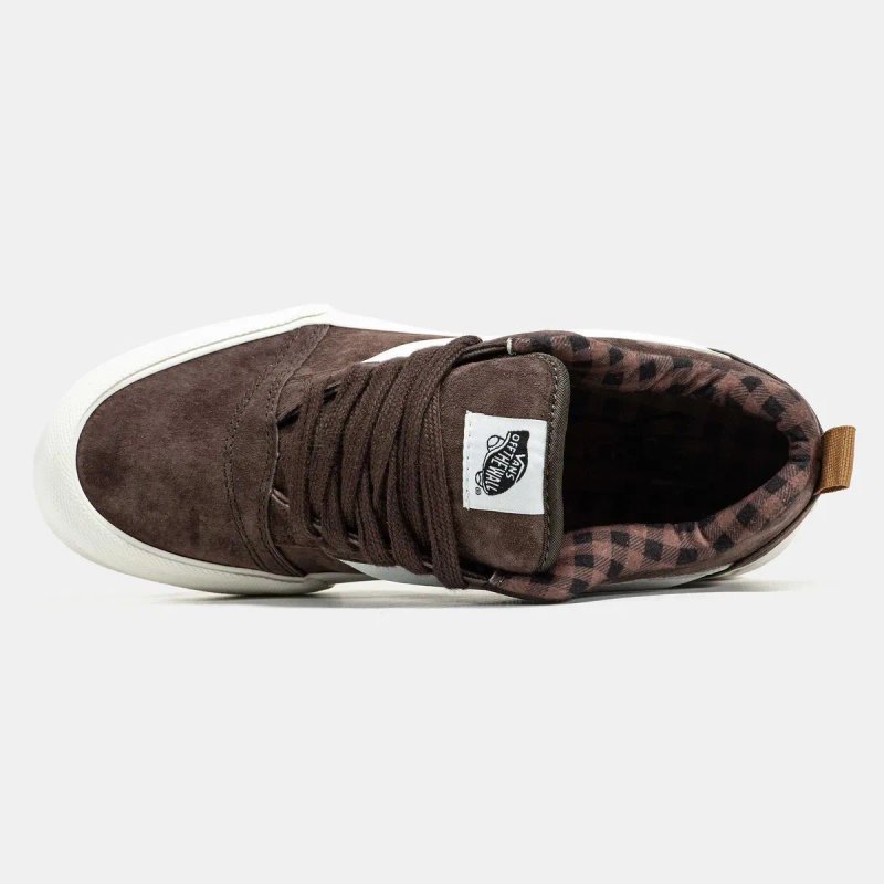 Женские кроссовки , кеды Vans KNU Skool Brown. Размеры 36-40 — фото 4