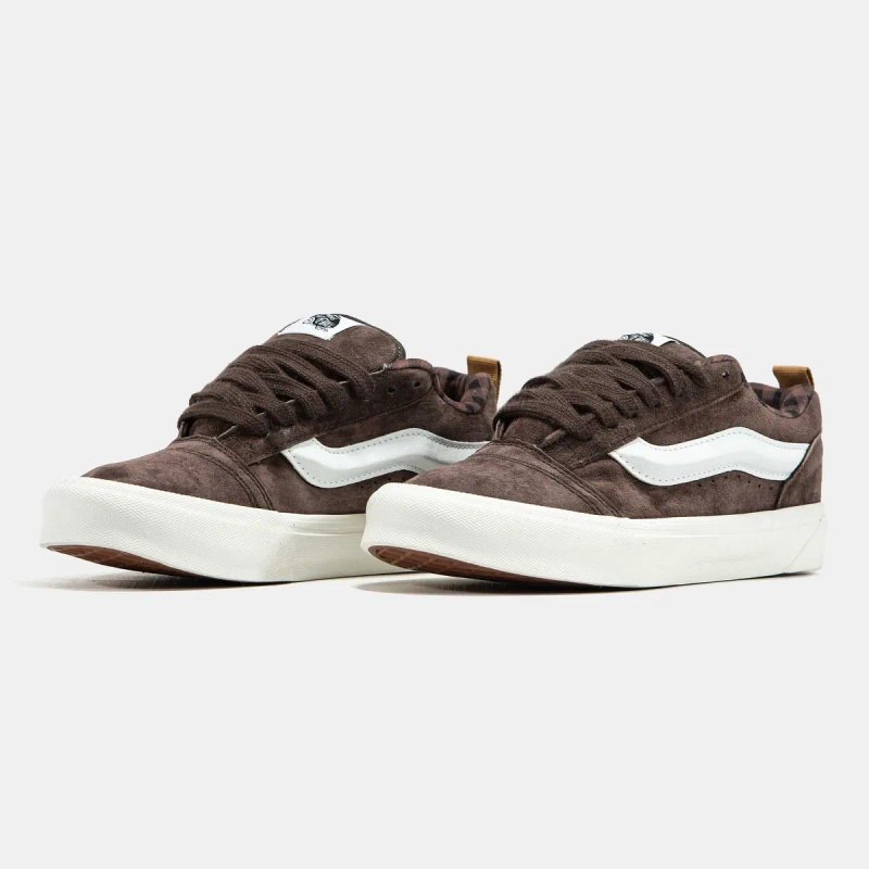 Женские кроссовки , кеды Vans KNU Skool Brown. Размеры 36-40 — фото 7
