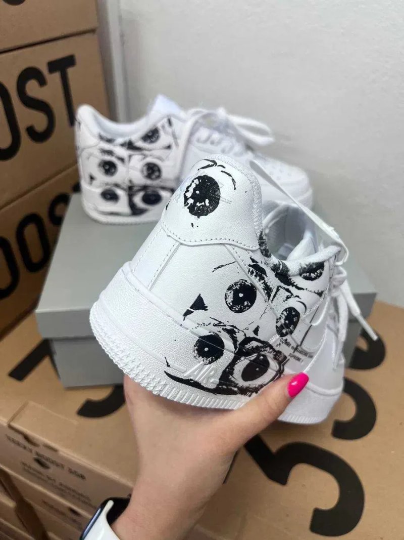 Женские кроссовки Nike Air Force 1 Low х Comme des Garçons Supreme — фото 6
