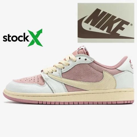 Женские кроссовки Nike Air Jordan 1 Low x Travis Scott 1928. 36-41
