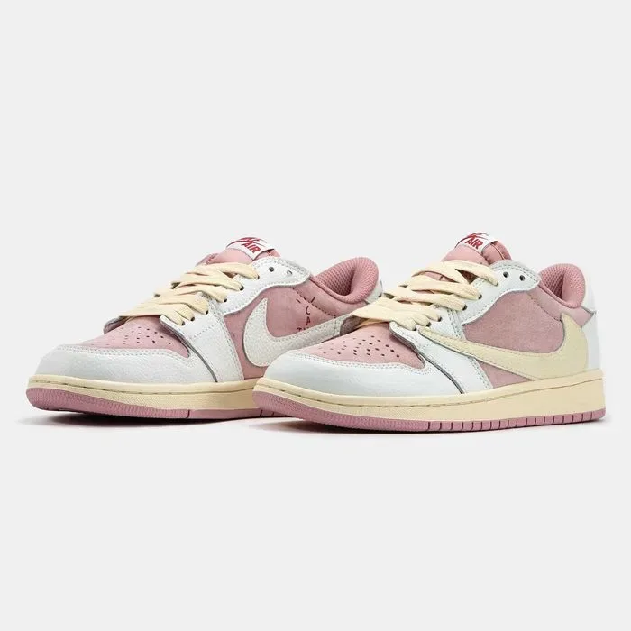 Женские кроссовки Nike Air Jordan 1 Low x Travis Scott 1928. 36-41 — фото 4
