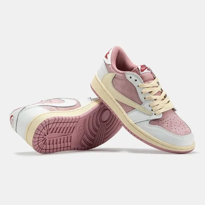 Женские кроссовки Nike Air Jordan 1 Low x Travis Scott 1928. 36-41 — фото 8