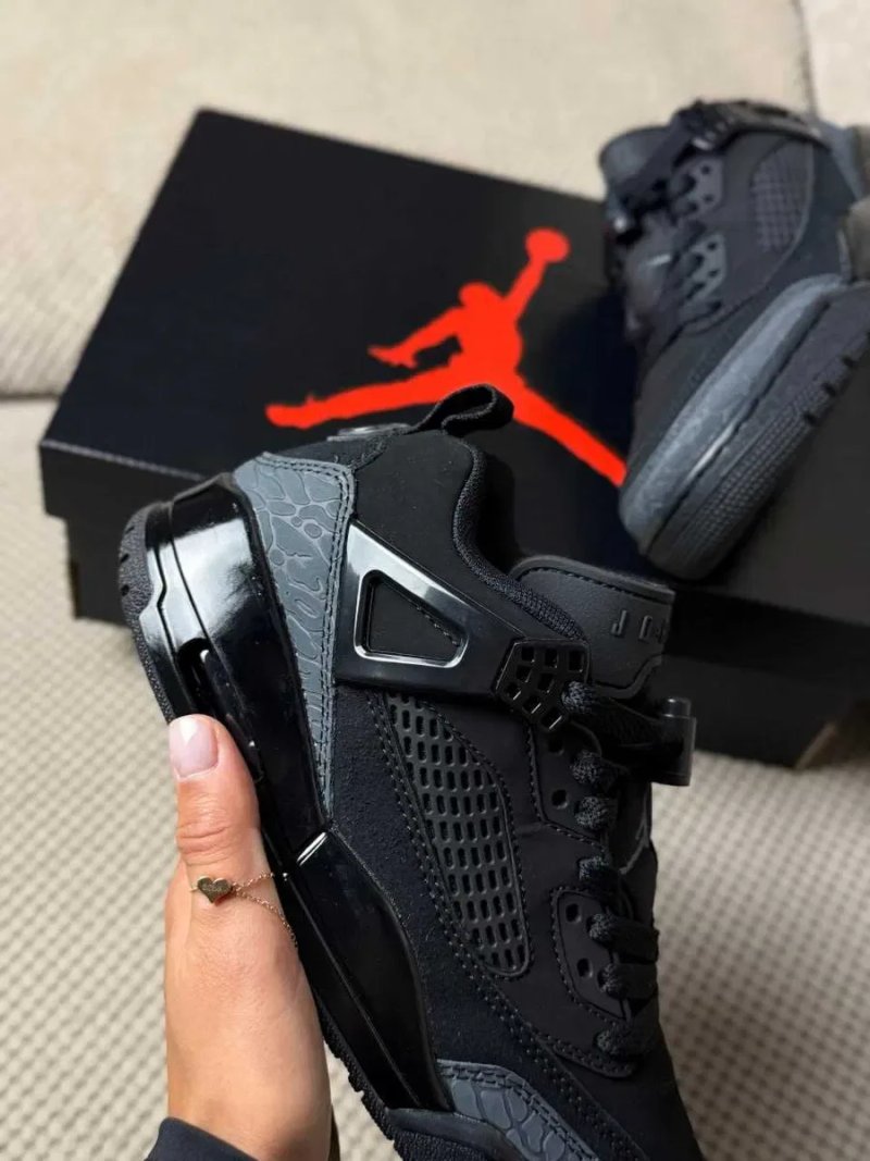 Женские кроссовки Nike Air Jordan 3 Spizike Low "Black Cat" 36-40 — фото 5
