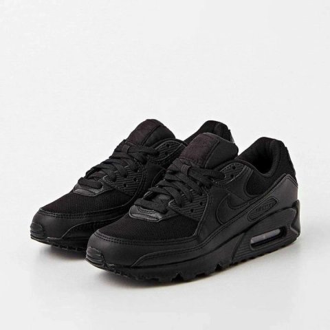Женские кроссовки Nike Air Max 90 Triple "Black" Размеры 36-40