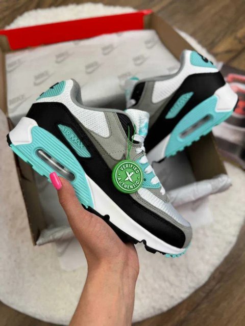 Женские кроссовки Nike Air Max 90 "White/Mint" 36-40